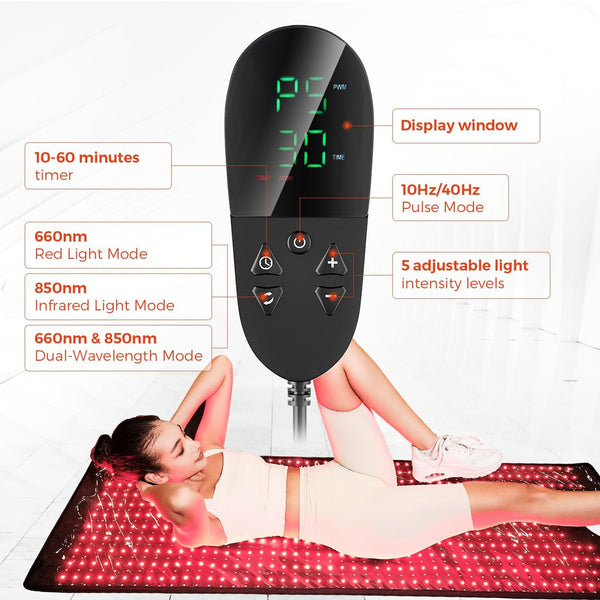 QuasarMD Red Light Therapy Mat