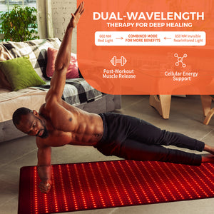 QuasarMD Red Light Therapy Mat