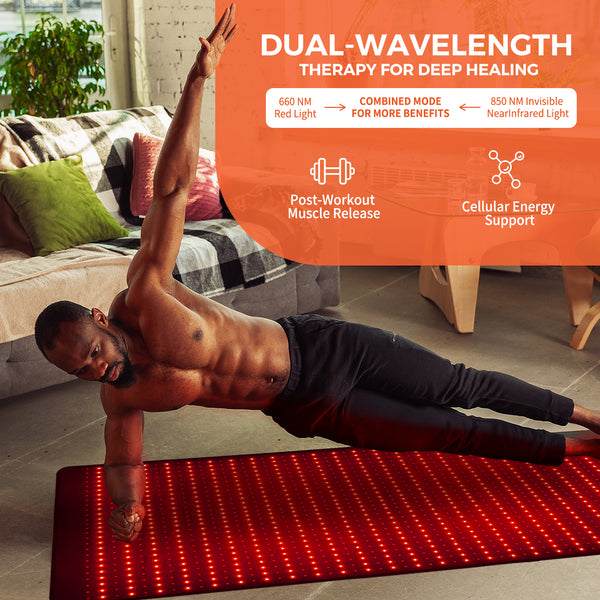QuasarMD Red Light Therapy Mat