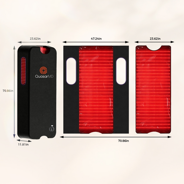 QuasarMD Full-Body Red Light Therapy Mat