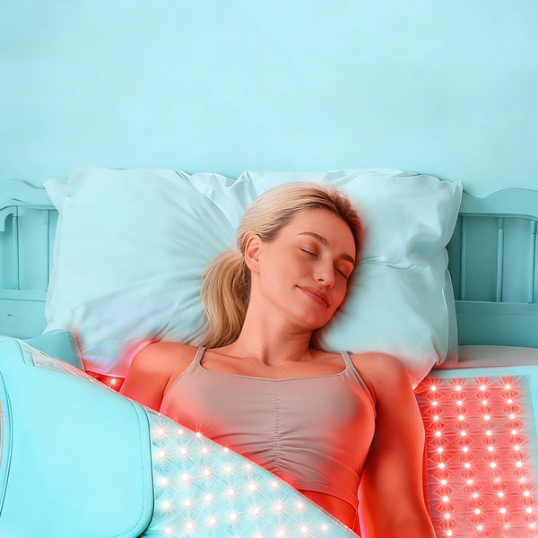 QuasarMD MintWave Full-Body Red + NIR Light Therapy Mat