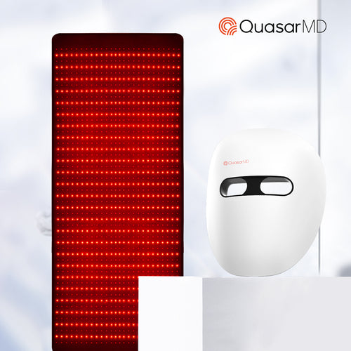 QuasarMD 3D Light Therapy Mask Bundle（Single-Panel Design）